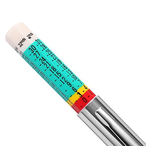 PROND Tire Tread Depth Gauge, Tread Depth Gauge, Tire Gauges, Color Coded Tire Depth Gauge, Tire Tread Gauge, Tire Tread Depth Accurate Measurement Tools by PROND (Green Type - 2PCS) - Image 4