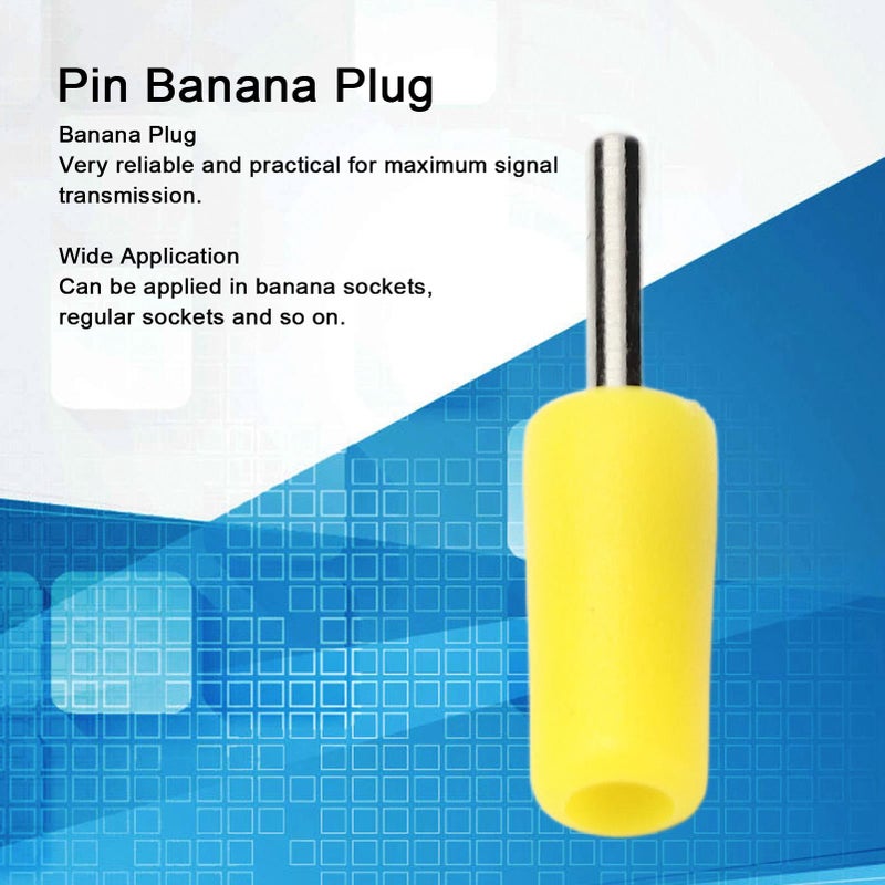 Red 2mm Brass Banana Plugs 20Pcs Straight Pin Male Connector For Panel Socket Test Lead - Image 3