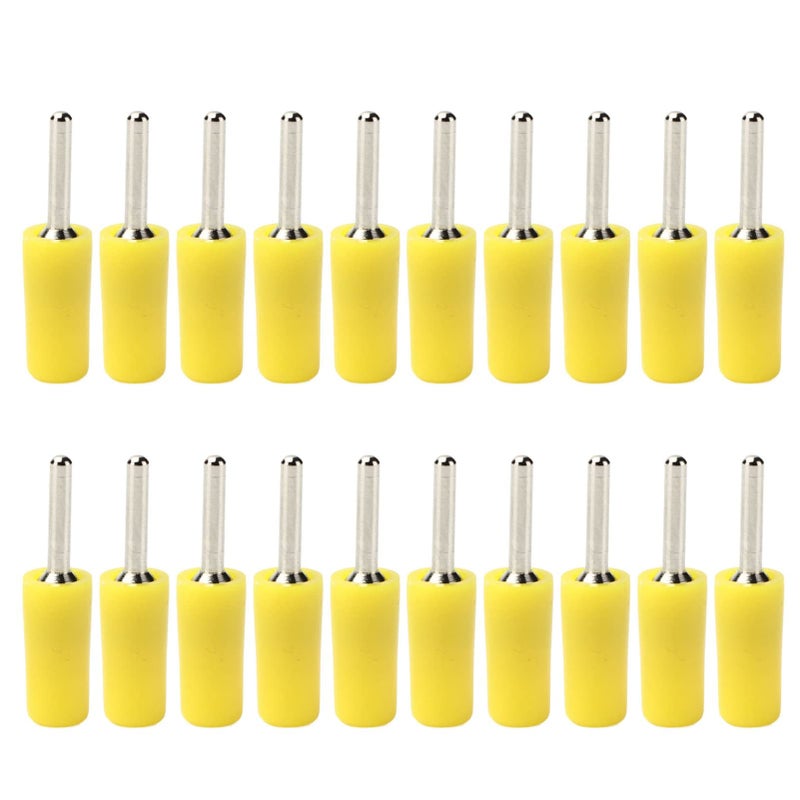 Red 2mm Brass Banana Plugs 20Pcs Straight Pin Male Connector For Panel Socket Test Lead - Image 2