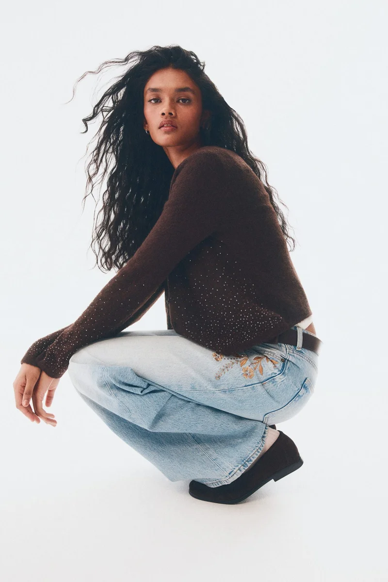 H&M Wide Ultra High Jeans