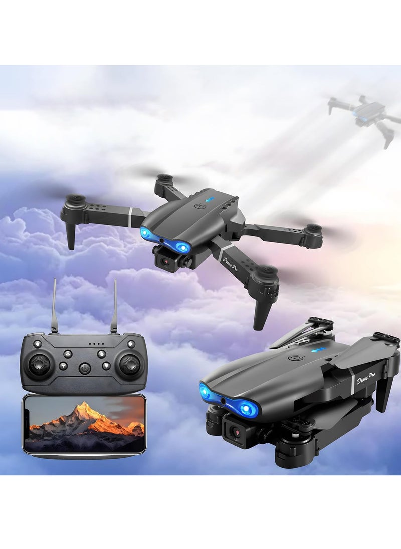 TIGER E99 Drone with Camera – Foldable RC Quadcopter for Beginners, Remote Control Drone Toys, Indoor & Outdoor Use, Affordable UAV, Perfect Men's Gift for Christmas, Halloween, and Thanksgiving  - Image 5