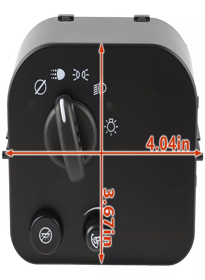 Capshat Headlight Lamp Dimmer Switch, Compatible with 2003-2009 Chevy Express GMC Savana 1500 2500 3500 Trailblazer Envoy, Oldsmobile, Isuzu, Buick Rainier | Replaces# 10372953 - Image 5