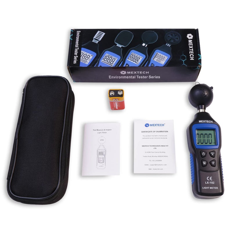 MEXTECH LUX METER LX102, 3½ Digits 1999 Counts - Image 5