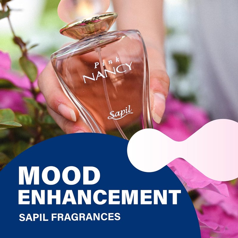 Sapil Nancy Pink Eau De Parfum 50ml - Floral Fresh Fragrance with Freesia and Litchi - Image 5