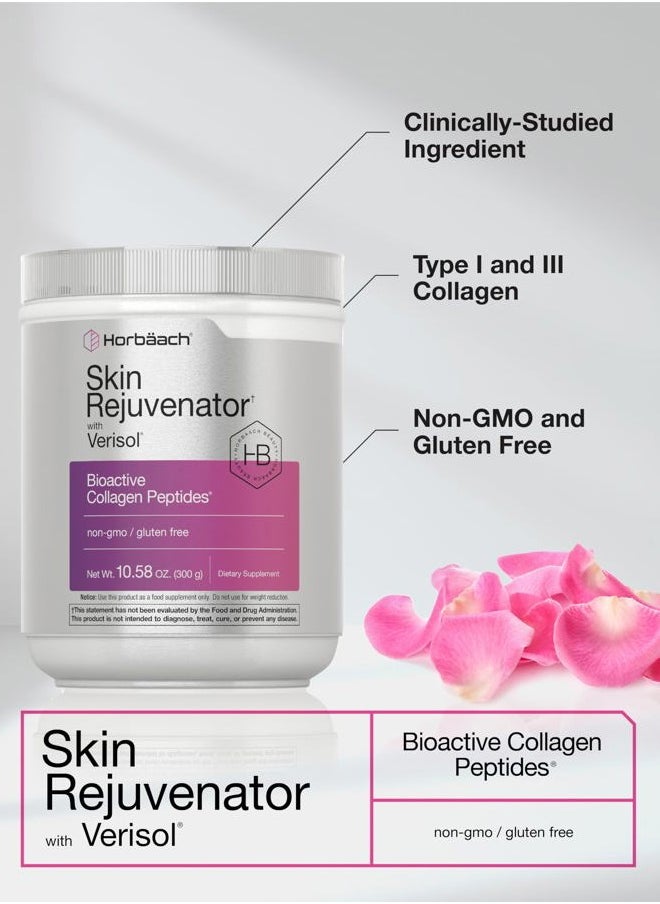 Horbäach Skin Rejuvenator with Verisol 10.58 oz | Bioactive Collagen Peptide Powder | Types I and III | Non GMO, Gluten Free Supplement  - Image 4