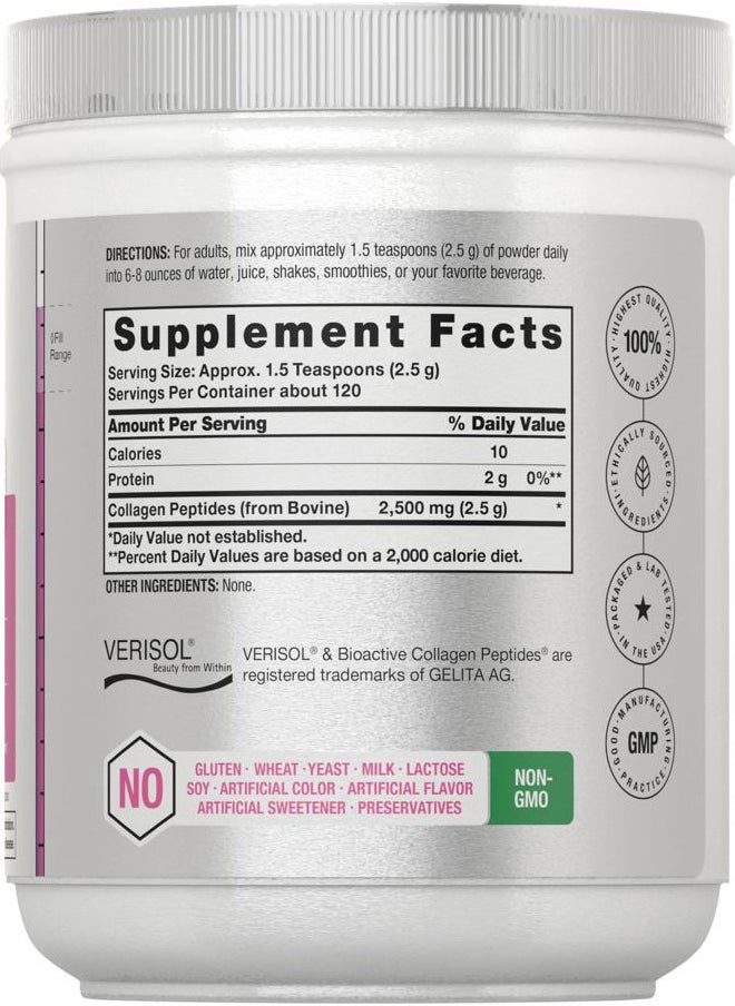 Horbäach Skin Rejuvenator with Verisol 10.58 oz | Bioactive Collagen Peptide Powder | Types I and III | Non GMO, Gluten Free Supplement  - Image 2