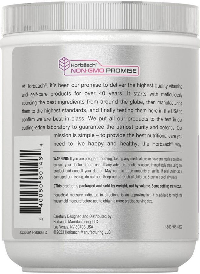 Horbäach Skin Rejuvenator with Verisol 10.58 oz | Bioactive Collagen Peptide Powder | Types I and III | Non GMO, Gluten Free Supplement  - Image 3