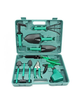 10-Piece Garden Tool Set Green - pzsku/Z034DC297D82F0B828D83Z/45/_/1702526876/a83db9c1-f686-4022-89dd-78ad28896106