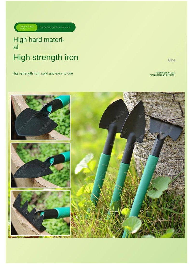 10-Piece Garden Tool Set Green