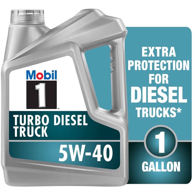 Mobil 1 Turbo Diesel Truck Full Synthetic Motor Oil 5W40 1 Gal - Image 2