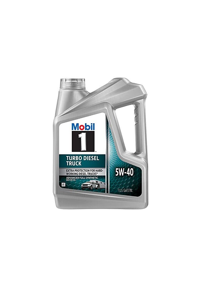 Mobil 1 Turbo Diesel Truck Full Synthetic Motor Oil 5W40 1 Gal - Image 4