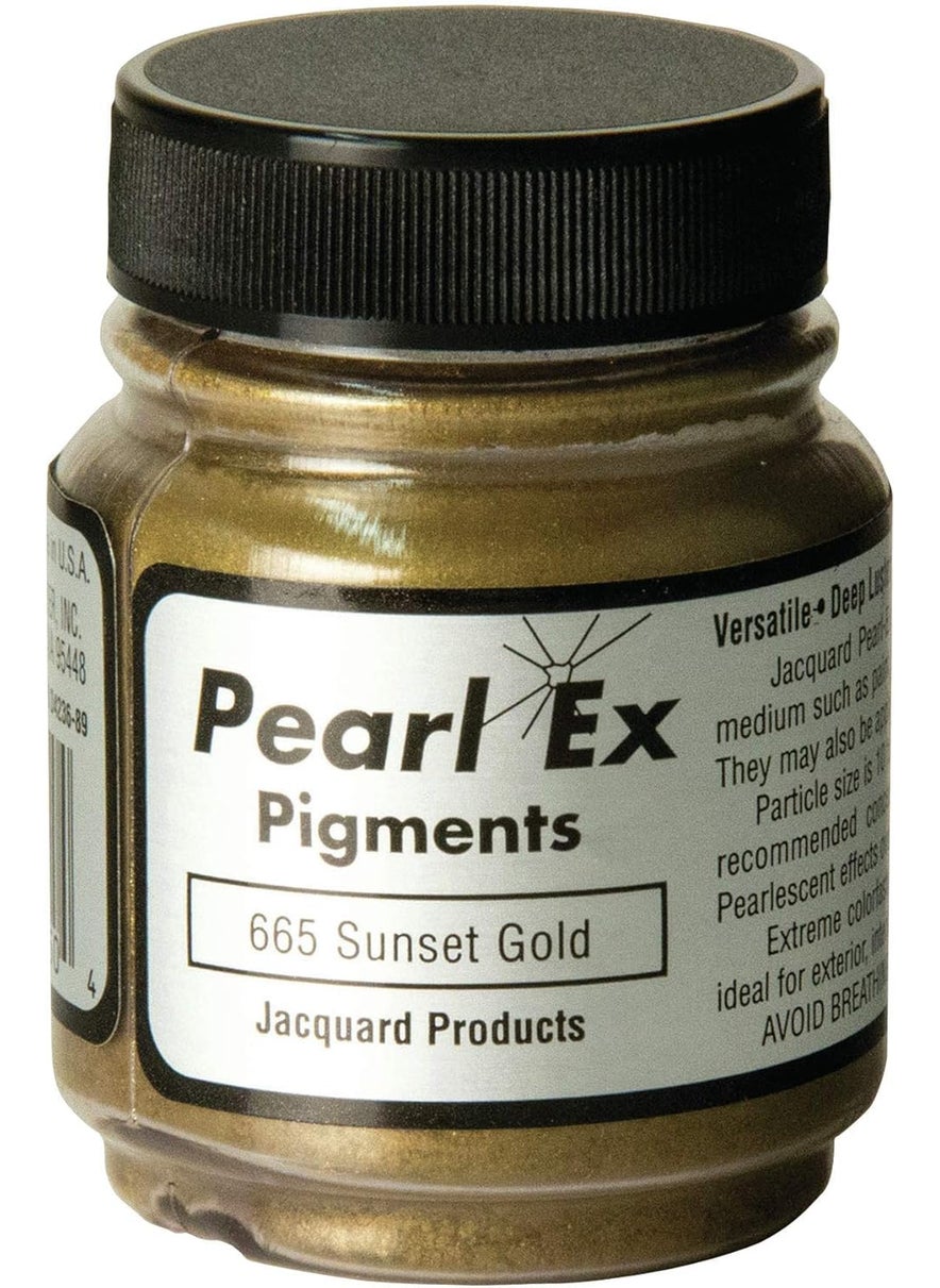 Jacquard Jacquard Pearl Ex Mica Pigments  Sunset Gold  - Image 1