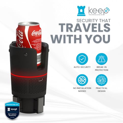 Keep Car Alarm - 4G/LTE, Anchoring Anti-Theft & Break-in Deterrent, GPS, Motion Sensing (PIR/Radar), 1080p Pictures & Video, 120dB Sound and Flashing Bright LEDs - Image 5