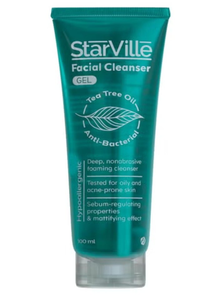 starville Acne Prone Skin Facial Cleanser - Gentle & Effective (200ml) - Image 1