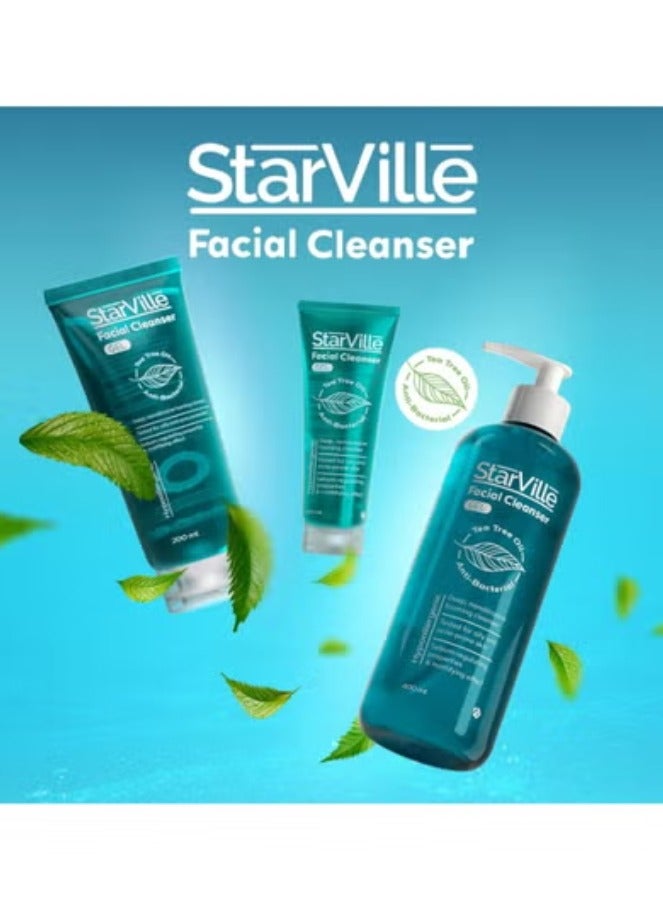 starville Acne Prone Skin Facial Cleanser - Gentle & Effective (200ml) - Image 3