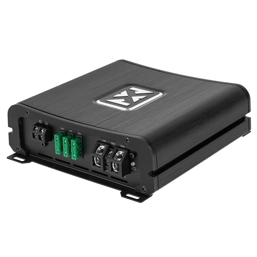 NVX VAD10001 v2 Model Monoblock Class D Amplifier 2000W Peak, 1000W RMS, 1/2/4-ohm Stable, Low Pass X-Over, Bass Boost, Remote Subwoofer Bass Knob, for Car/Truck/Marine/UTV/Motorcycle (VAD10001v2) - Image 4