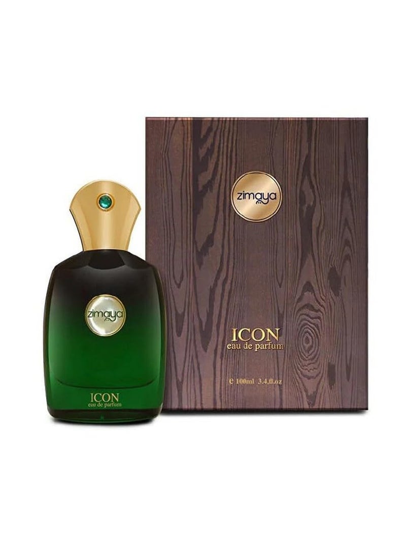 zimaya - Zimaya Icon Eau de Parfum Spray for Men, 3.4 Fl. Oz - Image 1