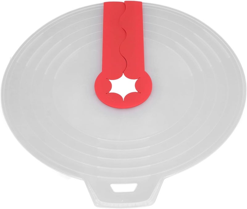 Splatter Guard, Silicone Splatter Guard Transparent Kitchen Splatter Guard Splashproof Cover Mixing Bowl Splatter Guard for Most Hand Electric Mixers - Image 5