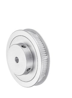 Excefore 80 Teeth 5mm Bore Timing Pulley, Aluminium Synchronous Wheel Silver with M5 Screw for 3D Printer Belt, CNC Machine  - Image 1