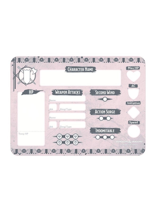 Gale Force Nine Fighter Token Set, Multi - Image 4