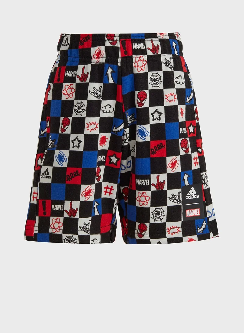 adidas طقم مارفل للأطفال