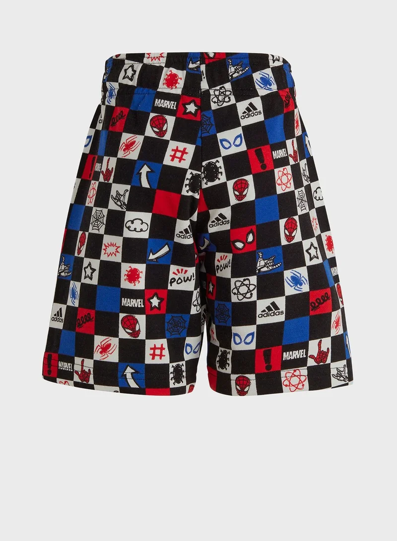 adidas طقم مارفل للأطفال