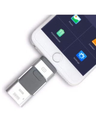 256GB USB Flash Drive for iPhone, iPad, Android & Computer | 4-in-1 External Storage Photo Stick with Lightning, USB-C, Micro USB, and USB 3.0 Connectors | Backup, Transfer, and Expand Memory Easily - pzsku/Z034EB0A3EA44A4D1EB9FZ/45/1751624531/83524315-672a-4ddb-9332-fd774784651d