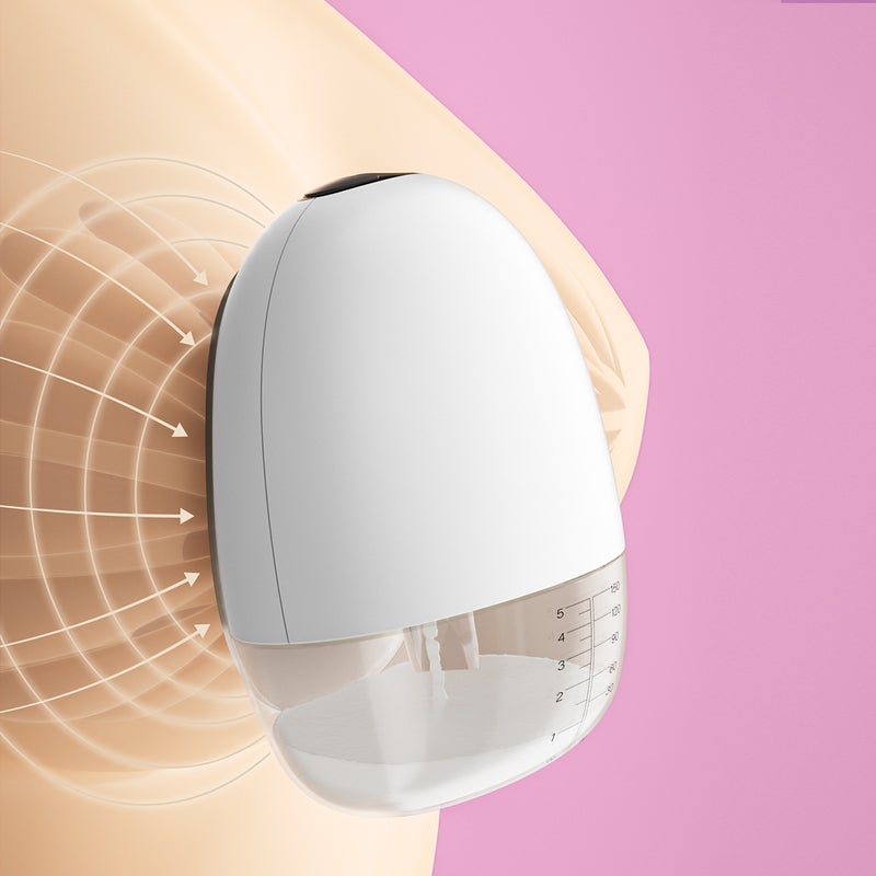 Dearevery Wearable Automatic Breast Pump Massage Hand-Free Invisible Integrated Wireless Large Suction Portable - Image 3