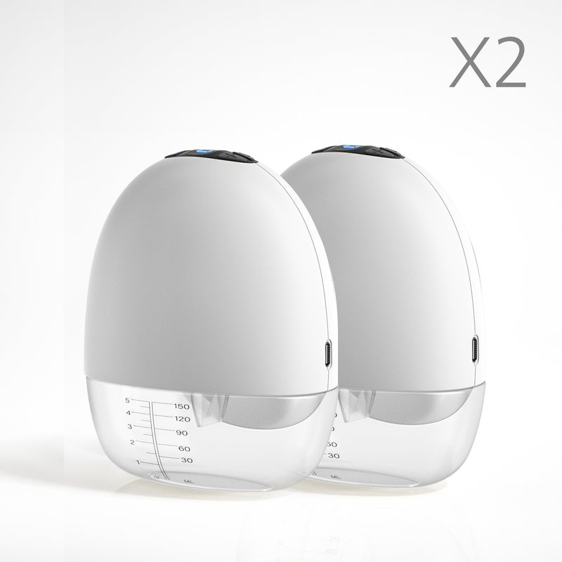 Dearevery Wearable Automatic Breast Pump Massage Hand-Free Invisible Integrated Wireless Large Suction Portable - Image 1
