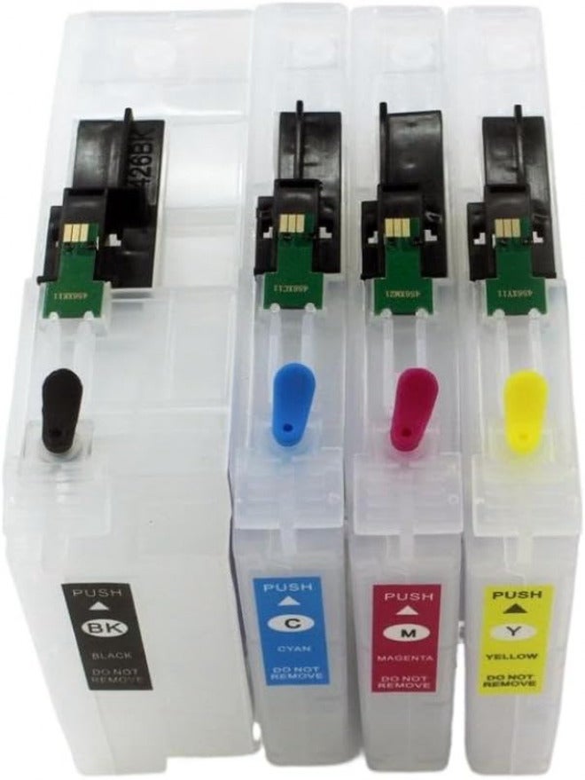خرطوشة حبر LC404 LC424 LC434 متوافقة مع DCP J1200W DCP J1200WE J1200 MFC J1205W J1215W (LC424)