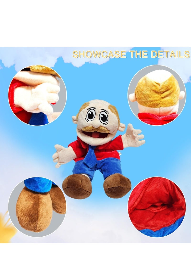 JEFFY Jeffy Feebee Series Puppets Adoptive Father Plush Toy 40Cm  - Image 4