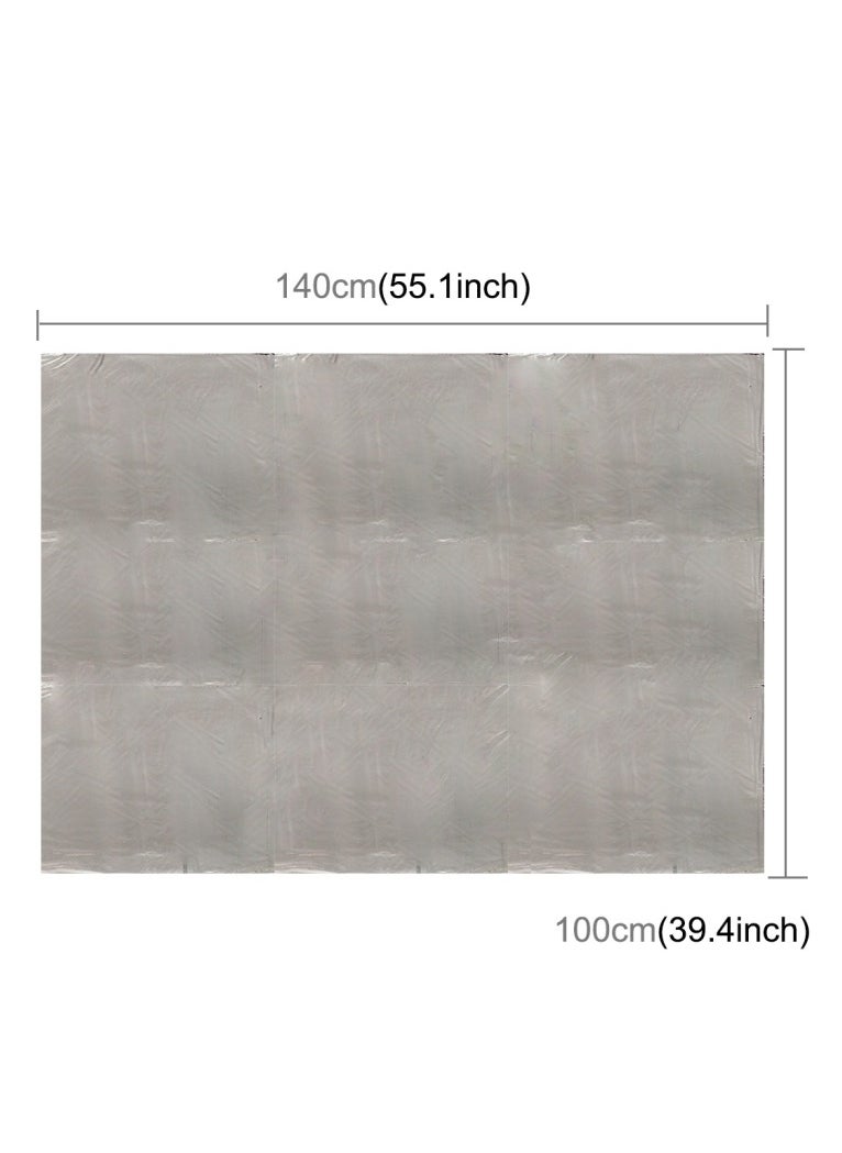 Generic Car Hood Engine Noise Insulation Cotton Heat Waterproof Self Adhesive Car Heat Sound Insulation Cotton, Size: 1m x 1.4m x 5mm  - Image 2