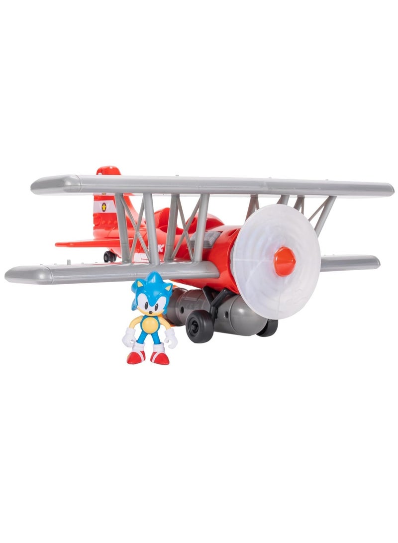 Sonic The Hedgehog Tornado Biplane Playset - Image 1