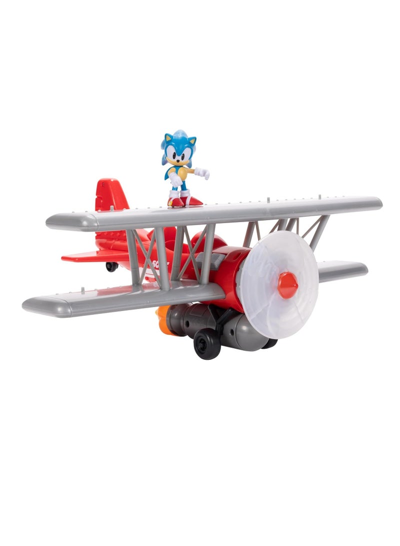 Sonic The Hedgehog Tornado Biplane Playset - Image 3