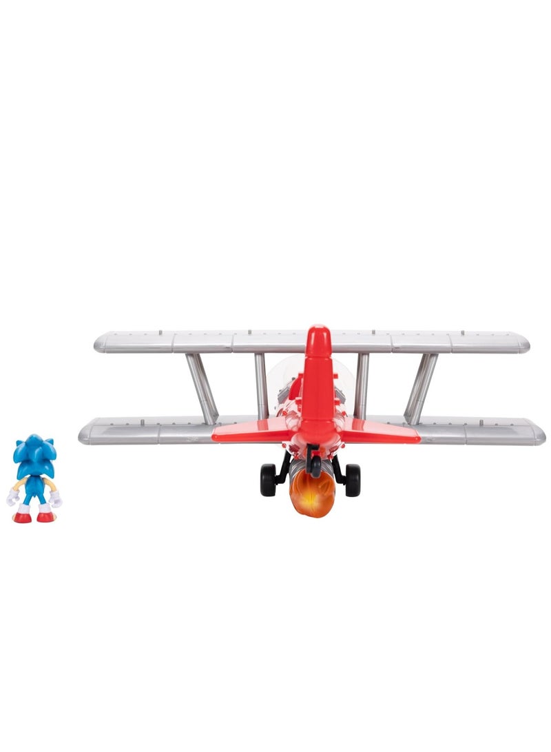 Sonic The Hedgehog Tornado Biplane Playset - Image 4