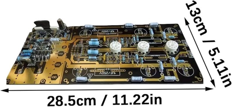 20W Tube Stereo Amplifier Set with Moving Resistors for Home Theater and Audio Playback - Image 5