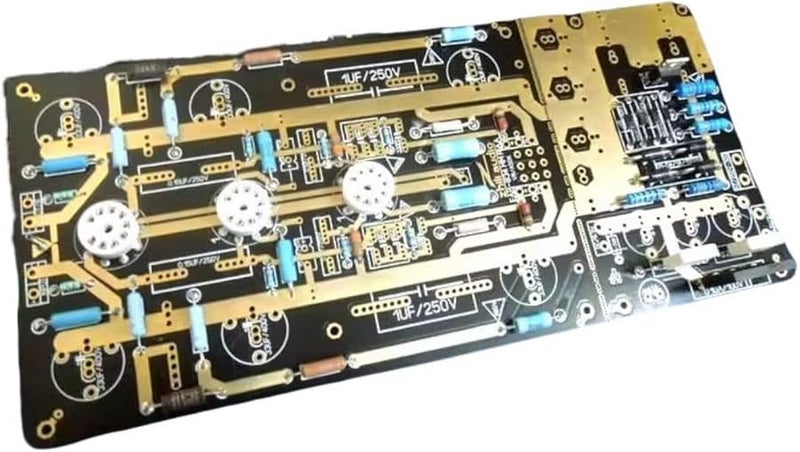 20W Tube Stereo Amplifier Set with Moving Resistors for Home Theater and Audio Playback - Image 2