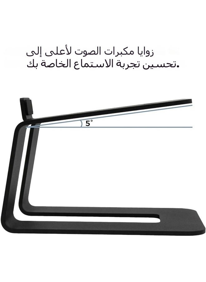 General - Desktop Speaker Stand An external sound system monitor or computer speaker stand - Image 1