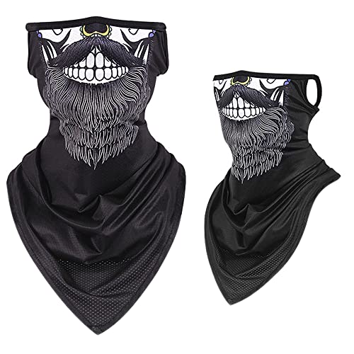 KINGREE Balaclava Ski Mask Motorcycle Helmets Liner Neck Gaiter QuickDry Half Masks - Image 1
