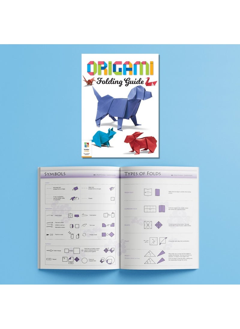 Hinkler Ultimate Origami Activity Case – Complete Origami Craft Kit for Kids, Includes Colourful Paper, Step-by-Step Instructions, Create Fun Origami Figures, Develops Fine Motor Skills and Creativity - Image 4