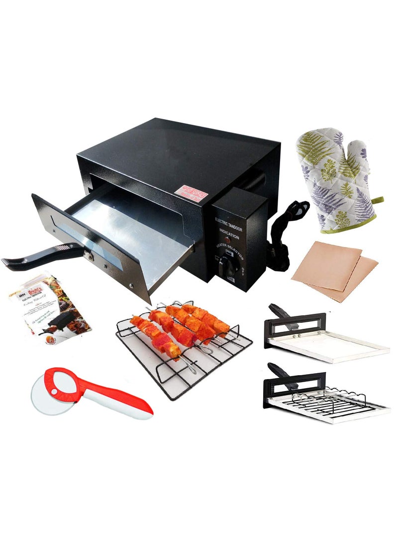 B.N. brights BNBrights B4 Electric Tandoor SS Elements CRC Powder Coating Body with Regulator and Best for Tandoori Dish Black  - Image 4