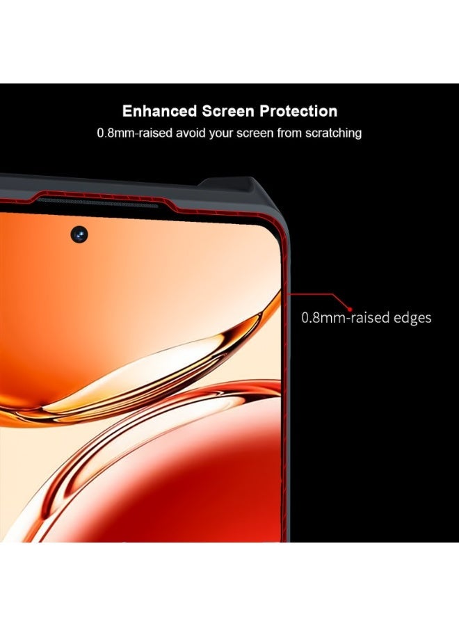 for OPPO Reno12 F 5G Cover, Camera Lens Protection Back Cover, TPU Shockproof Bumper Mobile Phone Case , Anti-Yellowing Slim Fit Protective Casing - Image 2