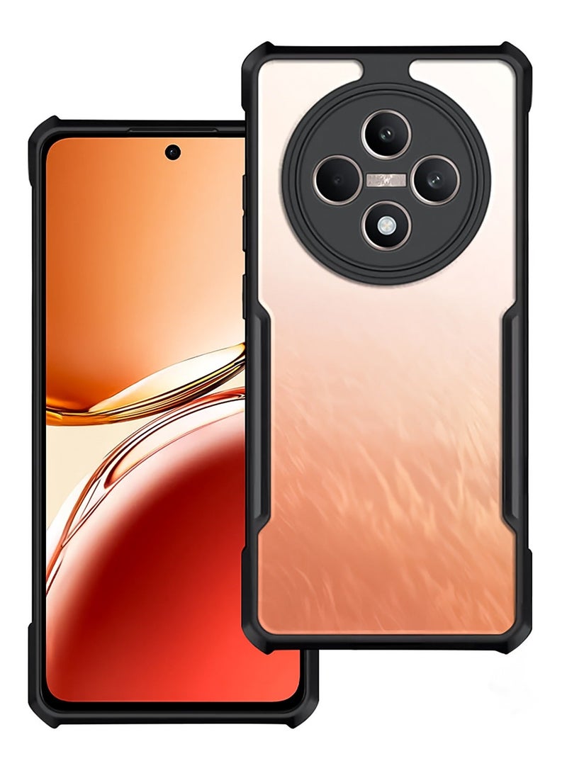 for OPPO Reno12 F 5G Cover, Camera Lens Protection Back Cover, TPU Shockproof Bumper Mobile Phone Case , Anti-Yellowing Slim Fit Protective Casing - Image 1
