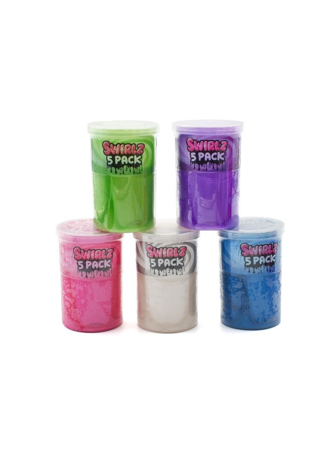 WeCool 5-Pack Colored Slime Set - 475 grams - Image 2