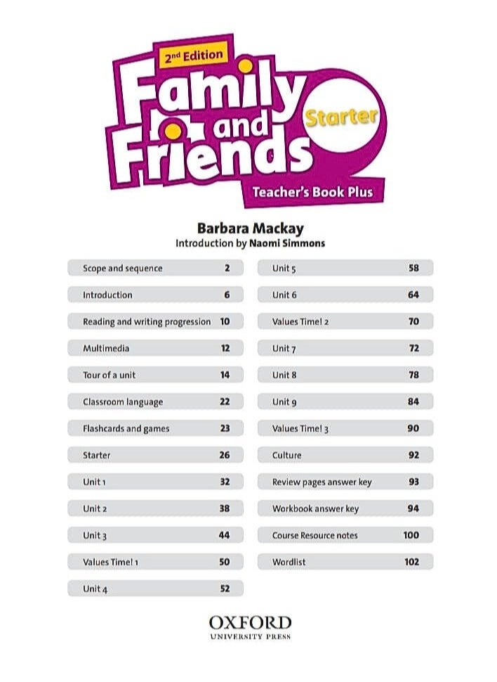 Family and Friends Starter - Teacher’s Book Plus (2nd Edition 3  - Image 2