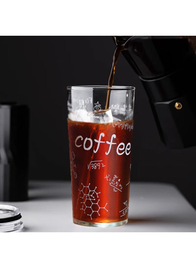 Weimingnuo Glass Cup With Straw For Women, Cola Cup, Coffee Cup For Men, Office Drinking Cup, High Temperature Resistant Water Cup For Summer Cold Drinks - Image 3