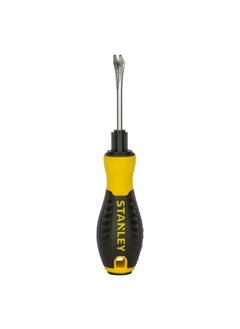 Stanley STANLEY STHT62511 9-Way Screwdriver Set with Storage Case for Home, DIY, Professional & Industrial Use Ideal for Carpentry, Construction, Mechanical, Electrical & Plumbing Tasks, YELLOW & BLACK  - Image 4