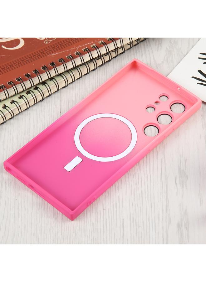S-TOP Case For Samsung Galaxy S23+ 5G Liquid TPU Silicone Gradient MagSafe Phone Case - Image 3