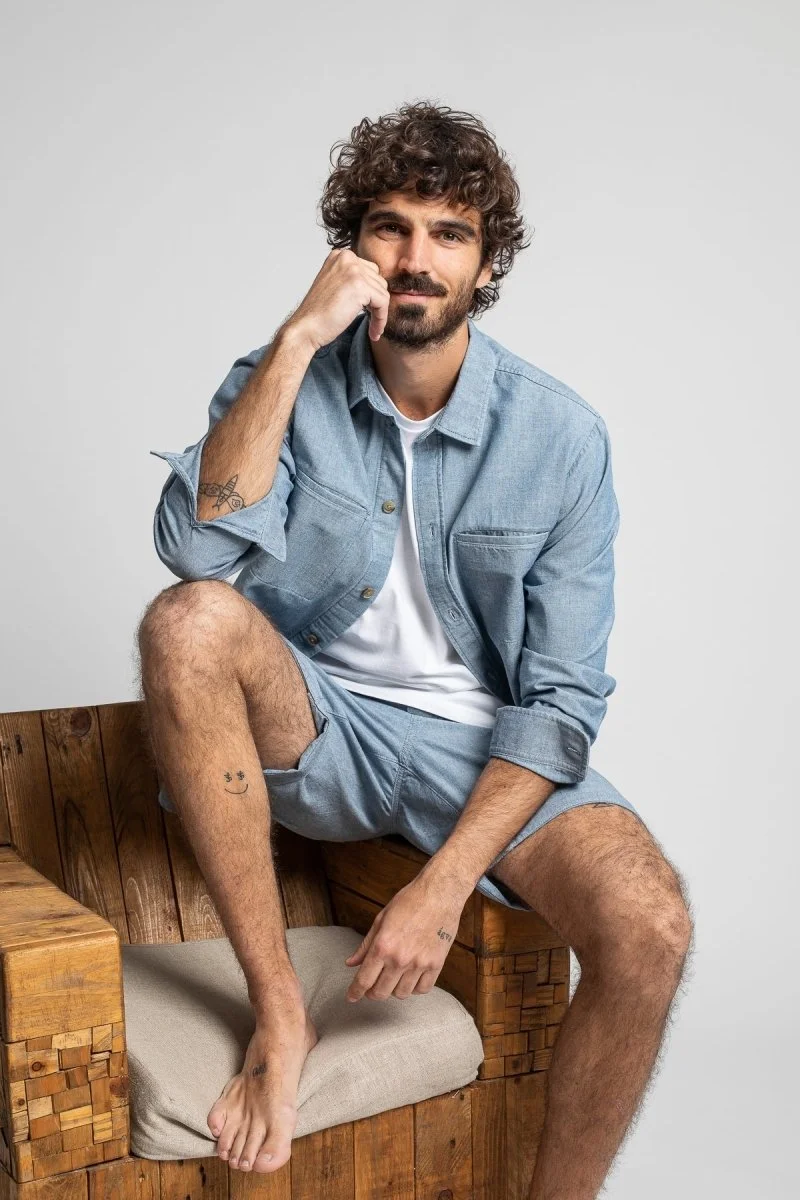 Jaqk Carmel Oxxy Blue Shorts