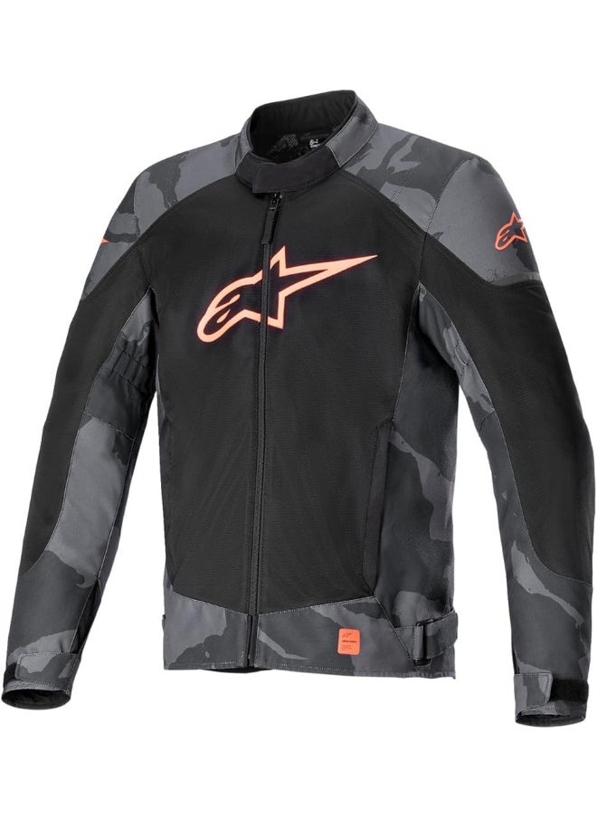 Alpinestars Alpinestars T-SP X Superair Men's Street Motorcycle Jackets - Gray Camo/Red Fluo/Medium 